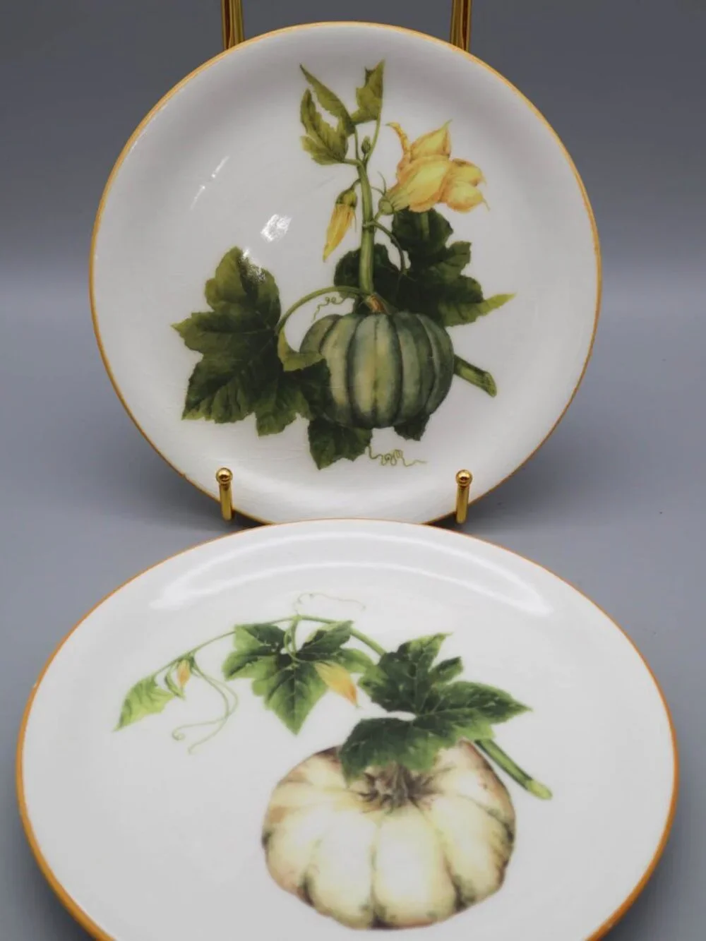 2 Williams-Sonoma Pumpkin Harvest 8 1/2